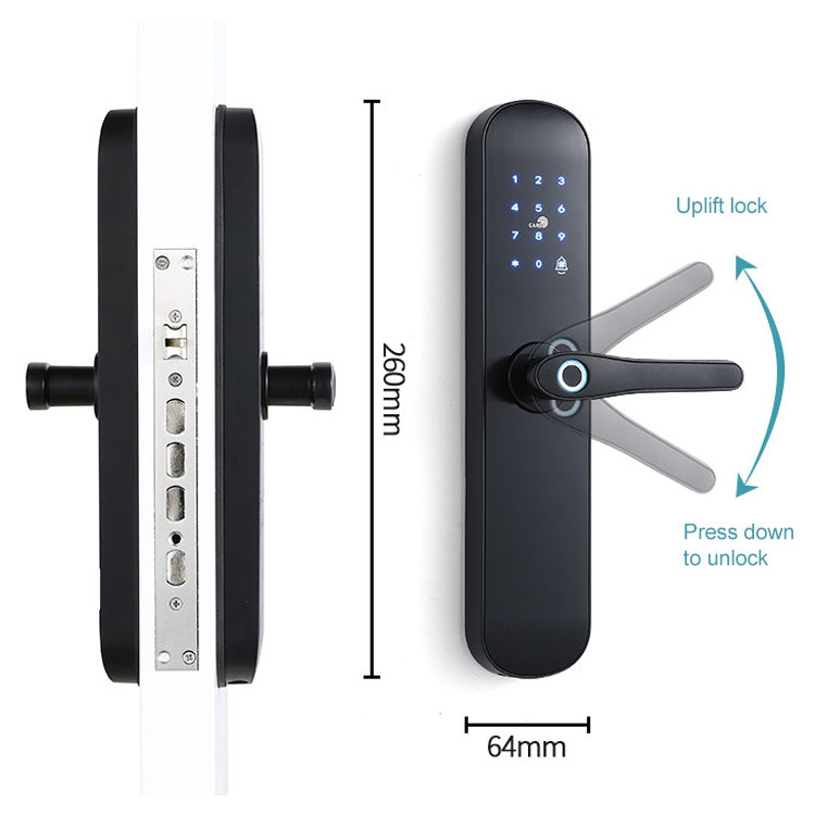 S011M Multi-functional Automatic Fingerprint Lock Hotel Apartment Intelligent Electronic Swipe Password Lock S011M Multi-functional Automatic Fingerprint Lock Hotel Apartment Intelligent Electronic Swipe Password Lock